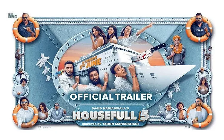Sajid Nadiadwala’s Housefull 5 Trailer is out now guaranteeing a full on comedy mayhem!