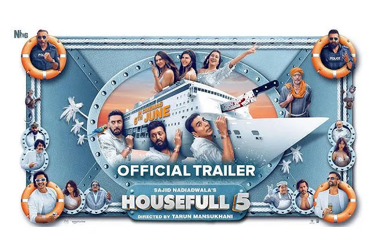 Sajid Nadiadwala’s Housefull 5 Trailer is out now guaranteeing a full on comedy mayhem!