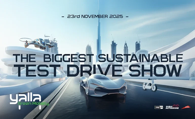 Yalla Green Mobility Show Set to Make History with UAE’s Largest Sustainable Test Drive Event