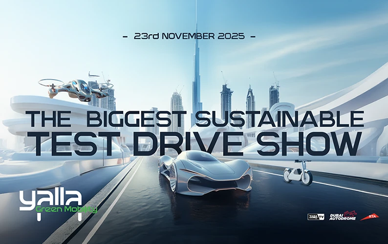 Yalla Green Mobility Show Set to Make History with UAE’s Largest Sustainable Test Drive Event