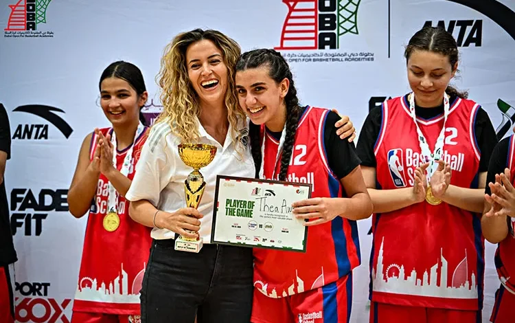 1500 Male & Female Promising Players participate in Dubai Open Basketball Academies Championship