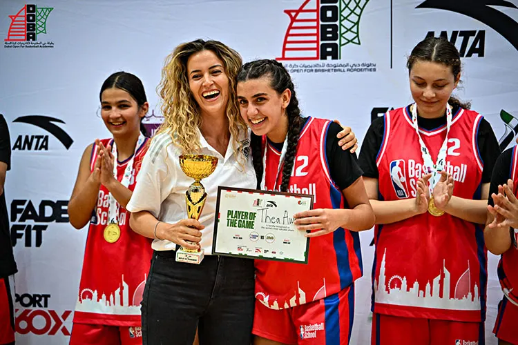 1500 Male & Female Promising Players participate in Dubai Open Basketball Academies Championship