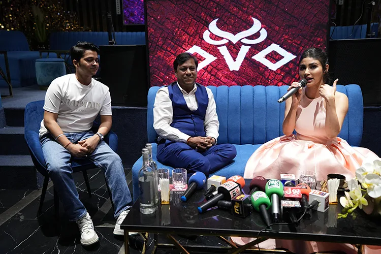 Mouni Roy Joins OVO at Glamorous Press Conference Dubai