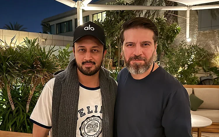 Sami Yusuf and Atif Aslam share the stage for the first time