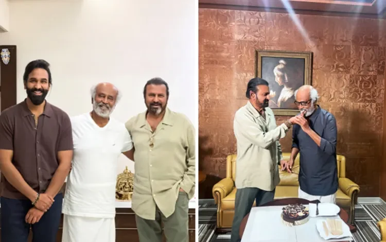 Superstar Rajinikanth Watches Vishnu Manchu’s Kannappa on the Eve of 30 Glorious Years of Pedarayudu