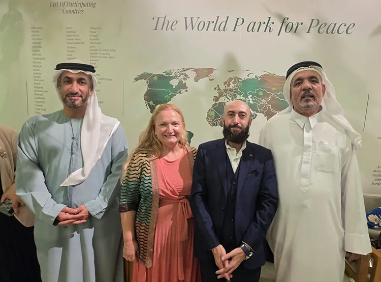 THE WORLD PARK FOR PEACE LAUNCHES IN THE UAE AMID GLOBAL CALL FOR UNITY AND HOPE