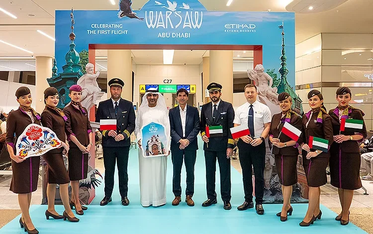 Etihad Celebrates First Flights to Prague and Warsaw, Expanding European Network