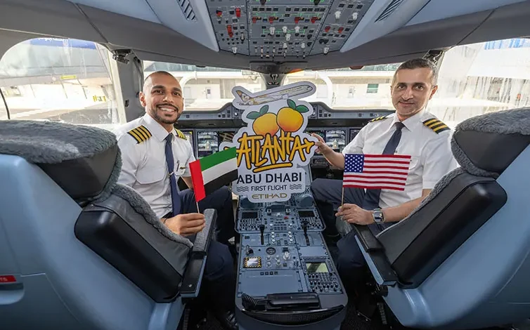 Etihad Airways Celebrates First Flight to Atlanta
