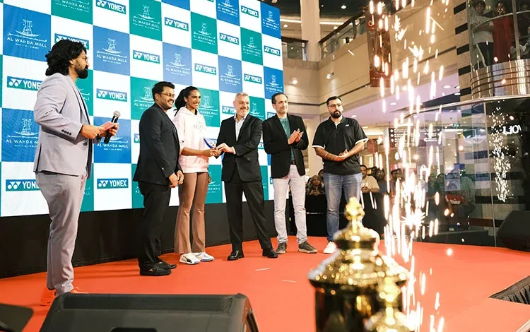 Badminton Legend PV Sindhu Inspires Fans at Al Wahda Mall