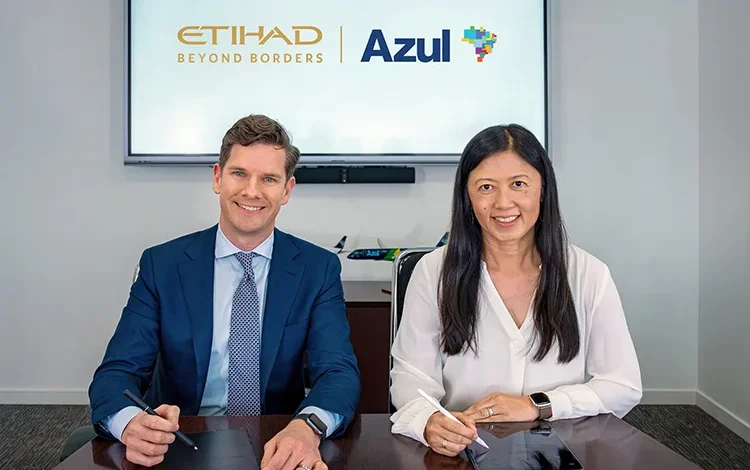 Etihad Airways and Azul Brazilian Airlines Launch Loyalty Partnership