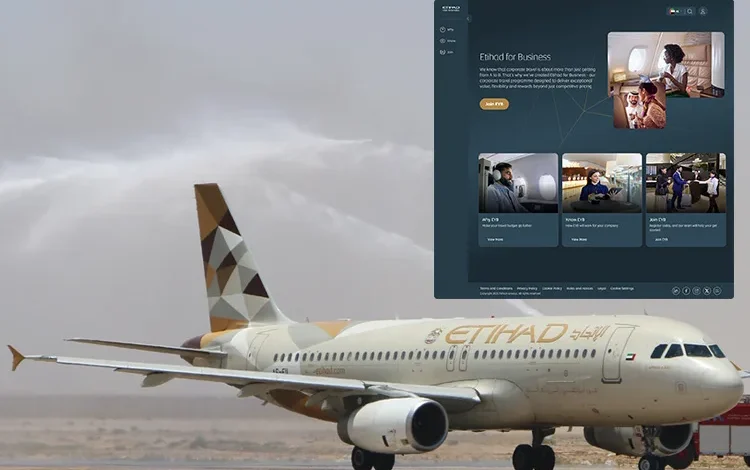Etihad for Business corporate portal goes live