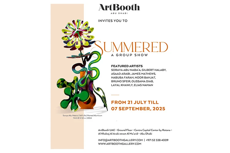 Artbooth Gallery presents “Summered,” a group exhibition featuring ten distinctive artists.