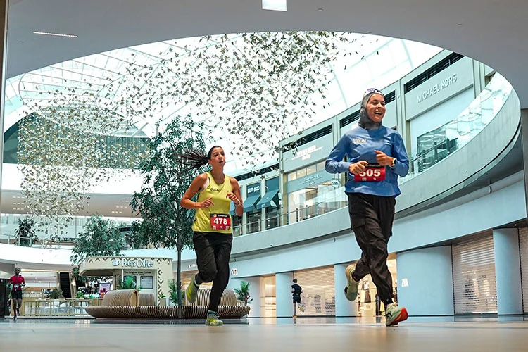 Dubai Sports Council Celebrates Emirati Women’s Day through the ‘Dubai Mallathon’