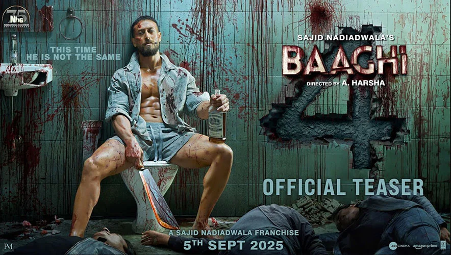 BAAGHI 4 TEASER: A BRUTAL STORM OF VENGEANCE, MADNESS & UNSTOPPABLE VIOLENT RAGE