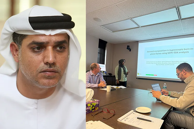 UAEREP Reviews Progress of Cycle 5 Awardee Project on Cloud Susceptibility to Hygroscopic Seeding