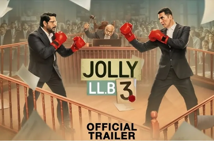 STAR STUDIO18 DROPS THE TRAILER OF JOLLY LLB 3 INDIA’S MOST CELEBRATED COURTROOM FRANCHISE!