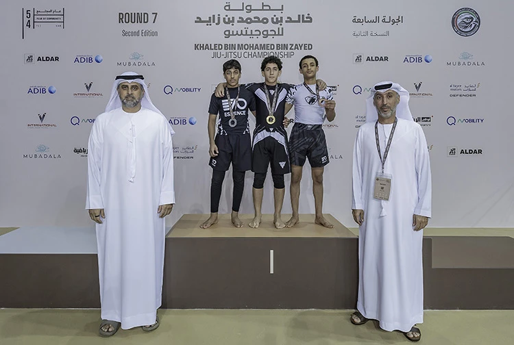 Youth talent shines on opening day of Khaled bin Mohamed bin Zayed Jiu-Jitsu Championship Round 7