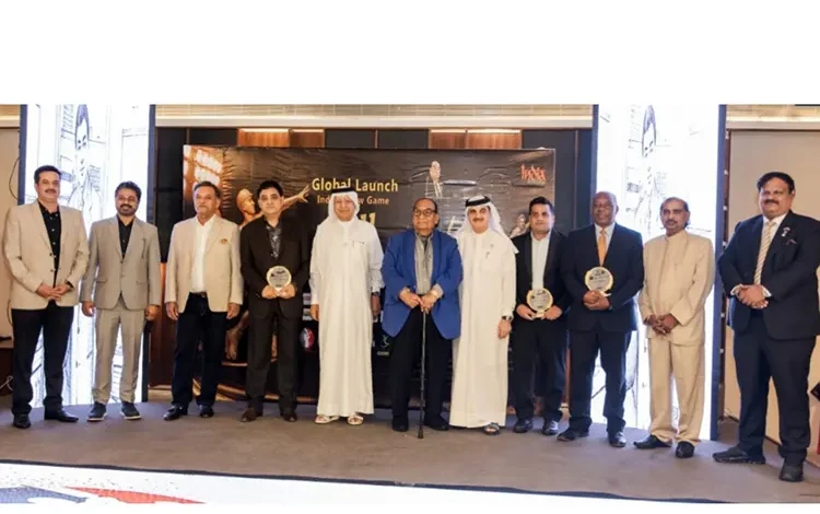 Mr.Vasu Shroff launched Roll Ball League in Dubai, India’s New Sport