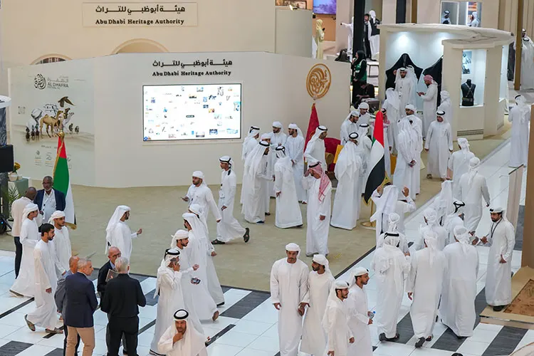Abu Dhabi Heritage Authority Participates in Abu Dhabi International Hunting and Equestrian Exhibition 2025