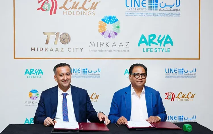 Line Investments partners with HH Sheikh Abdul Aziz Al Nuaimi and Mulk Int’l to deliver region’s first mixed-use freezone retail hub