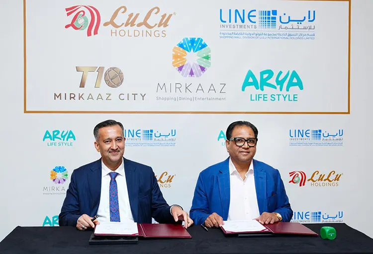 Line Investments partners with HH Sheikh Abdul Aziz Al Nuaimi and Mulk Int’l to deliver region’s first mixed-use freezone retail hub