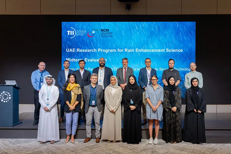 UAEREP Conducts Midterm Site Visit to TII to Review Progress of Cycle 5 Project on Laser-Based Rain Enhancement