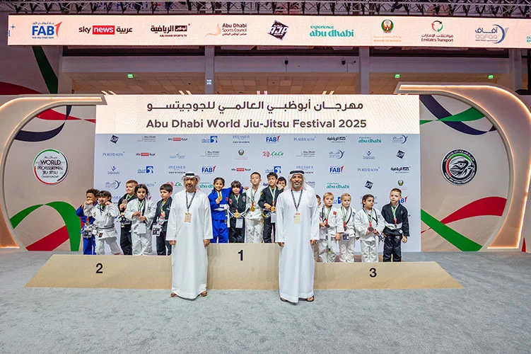 Kids’ competitions draw strong participation on Day 3 of the 17th Abu Dhabi World Professional Jiu-Jitsu Championship