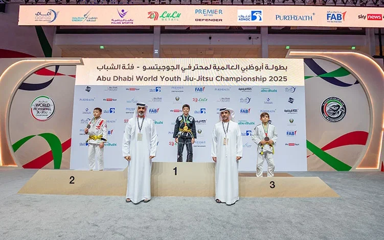 Striking international presence on opening day of Abu Dhabi World Youth Jiu-Jitsu Championship