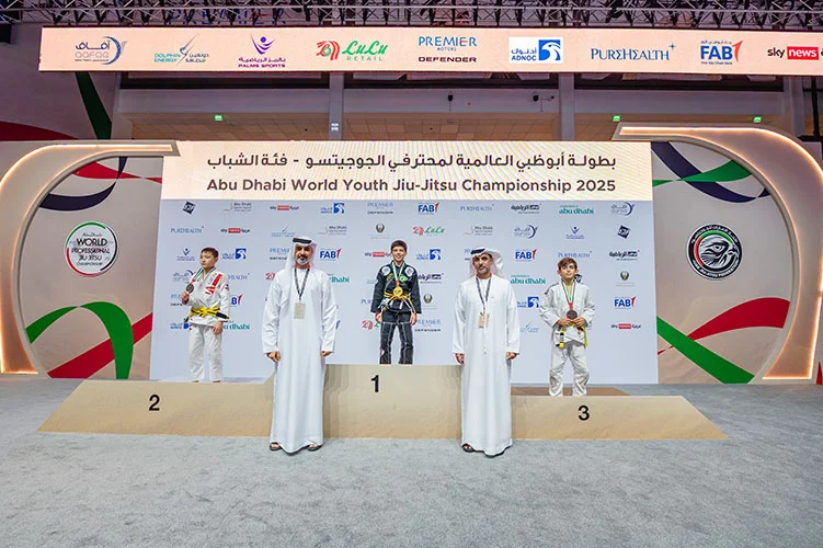 Striking international presence on opening day of Abu Dhabi World Youth Jiu-Jitsu Championship