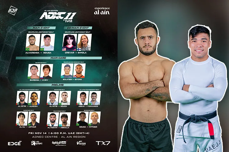 Alvarenga vs Sousa to headline stacked card for 11th edition of Abu Dhabi Extreme Championship in Al Ain Region