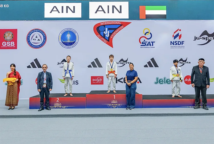 UAE jiu-jitsu national team wins 7 medals at World Championship in Thailand