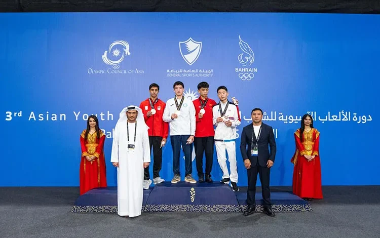 UAE’s Obaid Alketbi strikes gold at Asian Youth Games in Bahrain