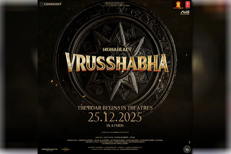 Vrusshabha A Grand Cinematic Saga Releasing Worldwide This Christmas 2025
